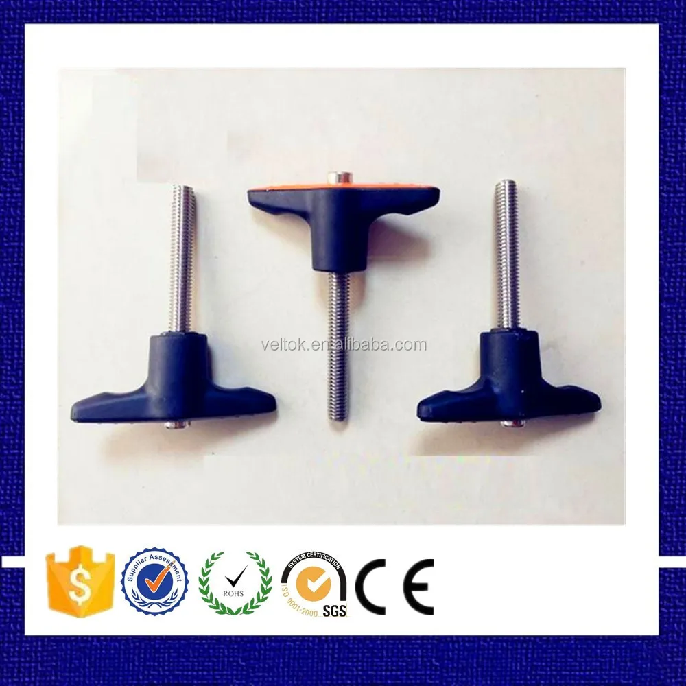 Plastic Adjustable T Knob Screw Handle Bolt M6 M8 1/4 3/8 Buy