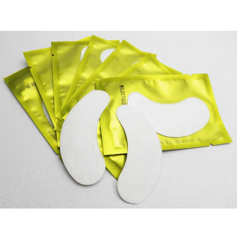 

100pairs Per Set Lint Free Under Hydrogel Eye Mask Pads, White