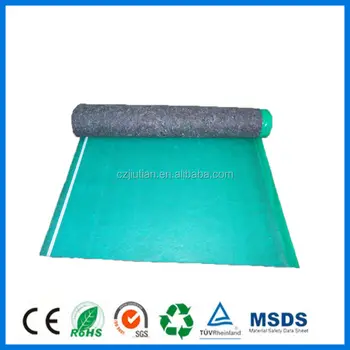 3 In 1 Felt Acoustic Flooring Underlayment Overlap With Adhesive