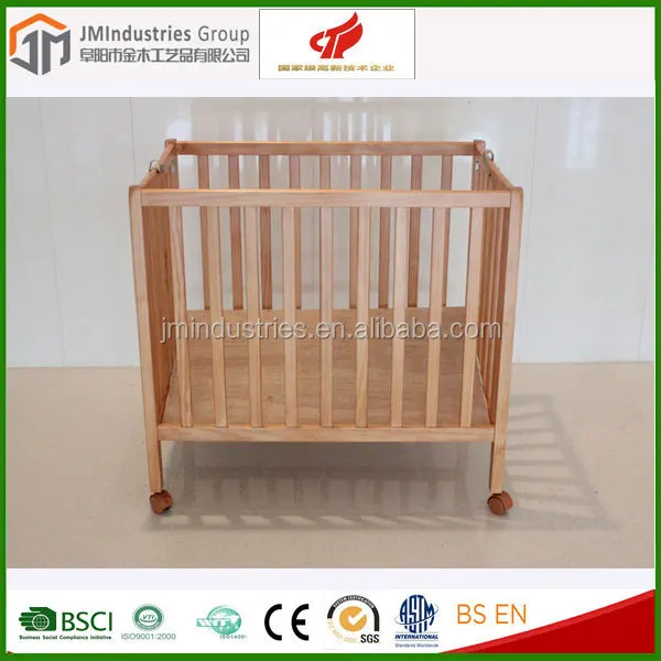 Safety Standards Custom Made Wood Baby Crib Attached Bed Buy