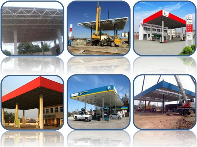 low cost mini gas petrol station from china