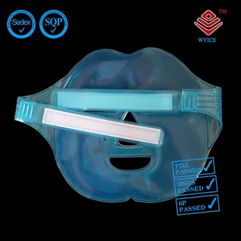 hot cold gel face mask