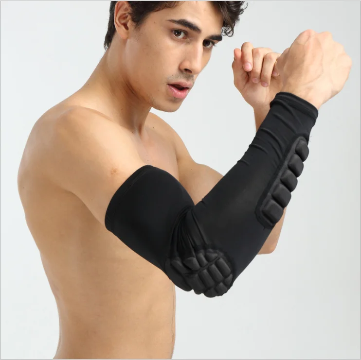 Amazon New Product Elbow Pad Compression Elbow Sleeve Eva Pad Basketball Elbow Support