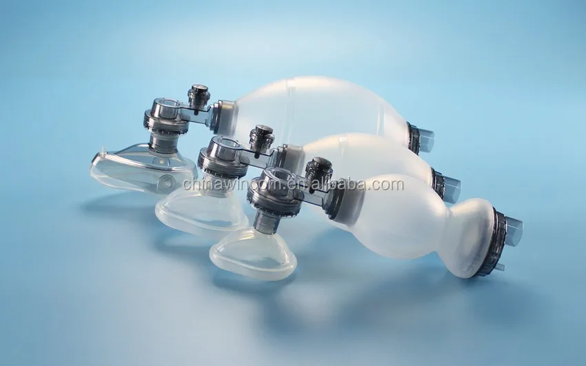 Breathing Apparatus resuscitator ambu bag in Respiratory equipments accessories