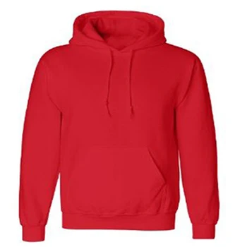 plain red hoodie