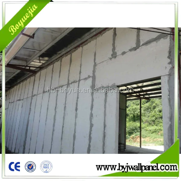 Prefab Decorative Wall Foam Concrete Core Wall Panel Malaysia