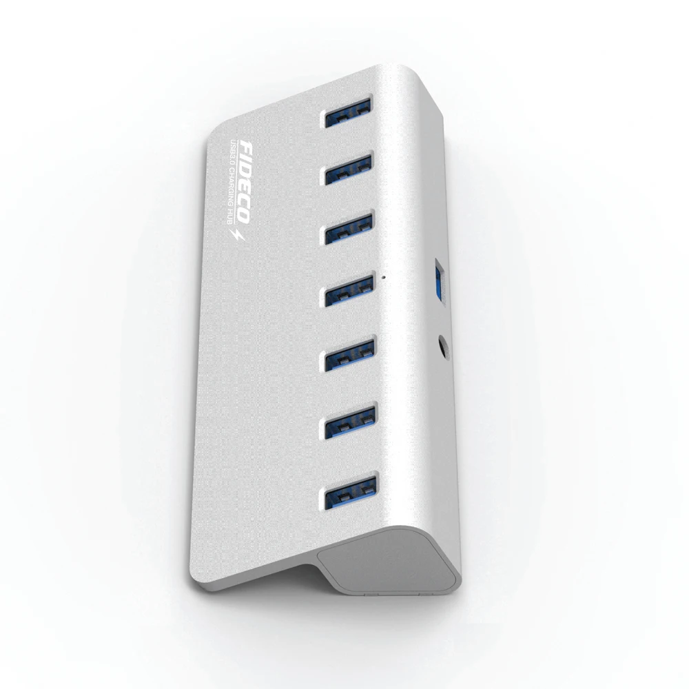 Fideco Fast Transfer Usb 3.1 Gen 2 7 Ports Hub 10gbps 7 Ports Powered