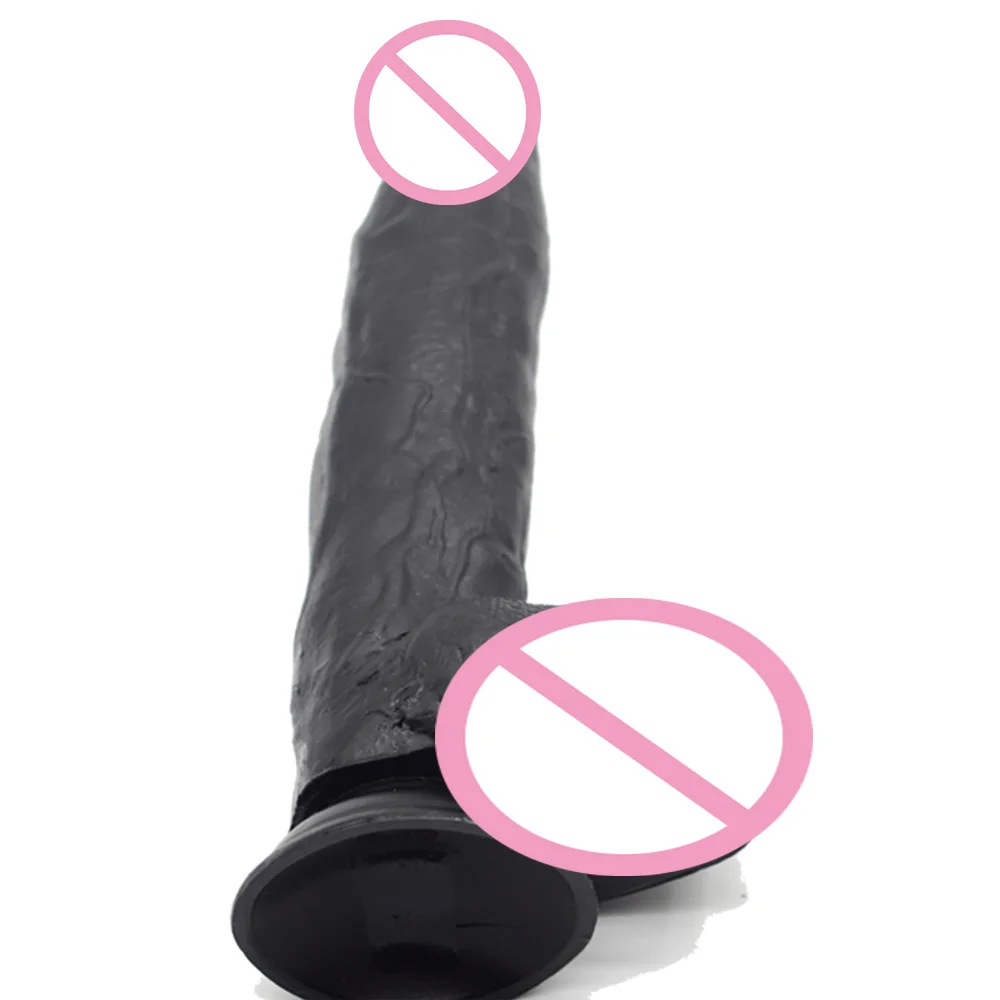 12Inch Silicone Artificial Vaginal G-spot Realistic Strong Suction Cup Sex Toys Huge Dick Men Penis Big Dong Dildo For Woman