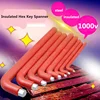 Insulated six angle key, electrician voltage 1000V , L type inner hex allen wrench, s3-s17 bolt