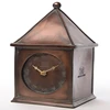 Antique garden lantern shape outdoor wall clock