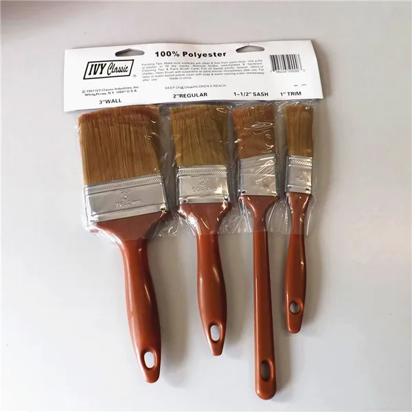 50000shsy1203149 Diy Soft Paint Brush Set With Pet Filament And