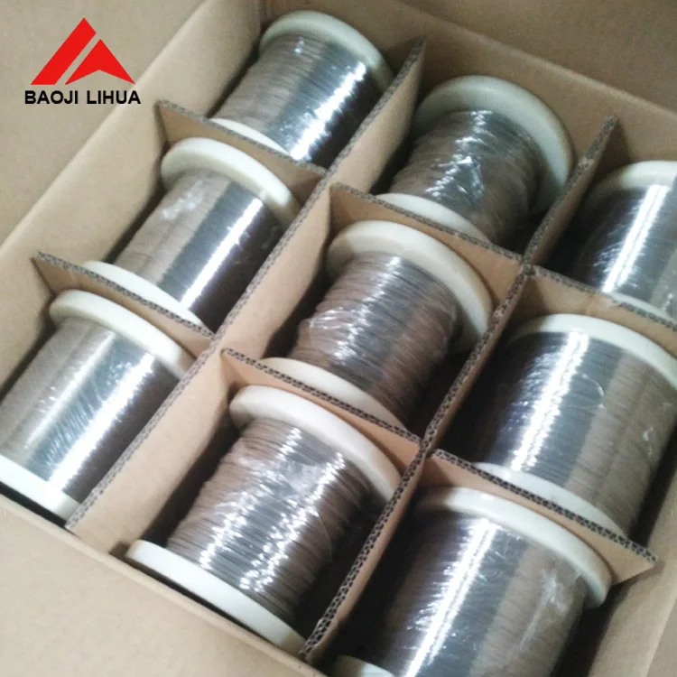Nitinol wire Shape Memory alloy superelastic niti wires