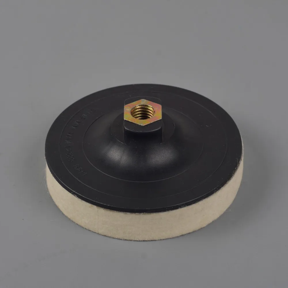 5inch 125mm M14 Felt Buffing Wheel Abrasive Tools Wool Felt Sanding