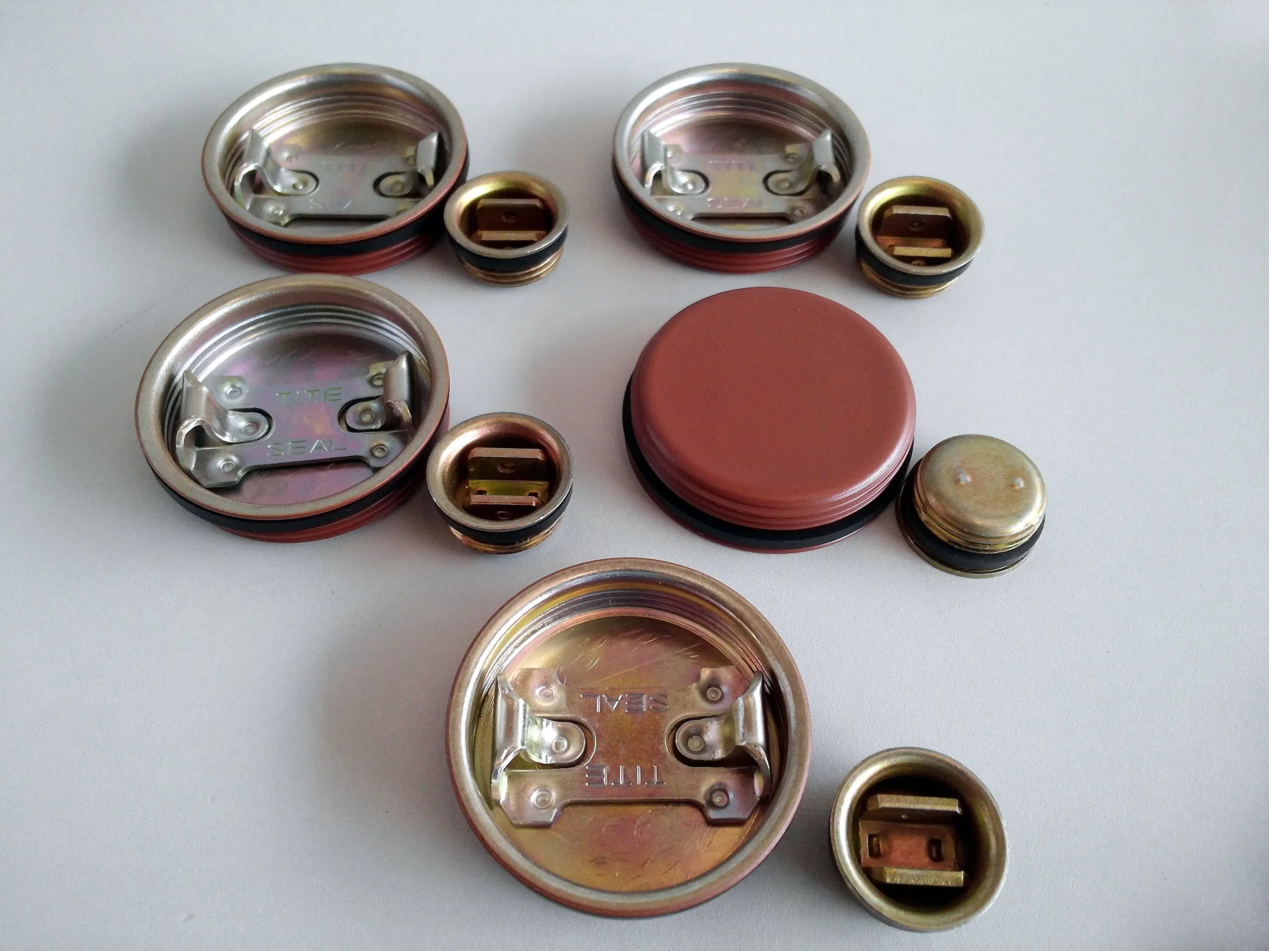 Buy Steel Drum CLOSURE Bung Plug set 55 Gallon Barrel with Buna seal in