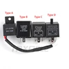DC 12V Moto LED Turn Signal Flasher Relay Three Gear Frequency Motorcycle Adjustable Speed Flash Relay Accessaries CF13 CF14