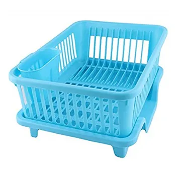 Plastic Kitchen Utensil Holder Sink Dish Drainer Rack Utensils Plastic Kitchen Utensil Holder Sink