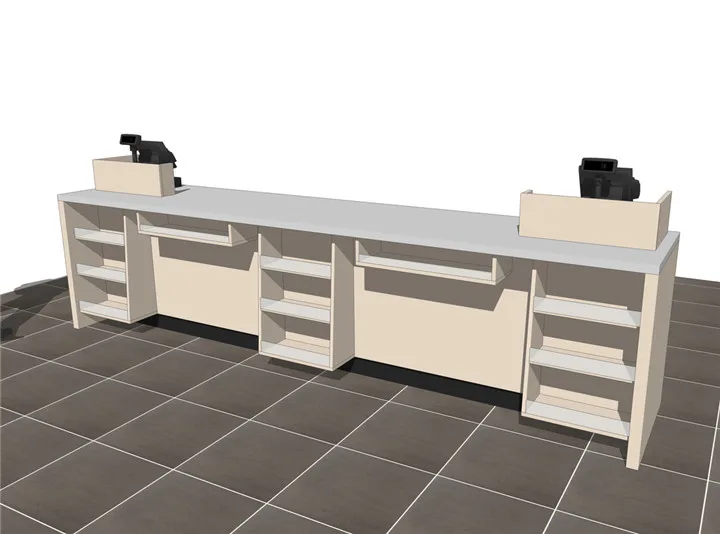 Wooden Shop Counter Design Furniture Mdf Wheel Counters Buy Mdf