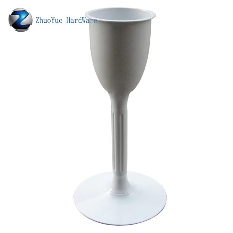 Bar furniture 1080mm high white cast iron aluminum table legs for sale