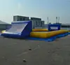 Inflatable Soccer bubble bumper ball Field, Inflatable Football Pitch, Inflatable Football Arena Court A6068