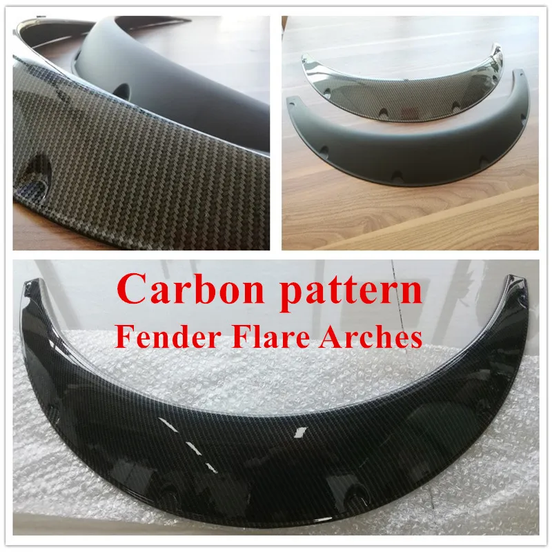 Universal Steel Fender Flares – Hand-Made 4-Piece Set, 2.75" Wide, Unfinished (Adhesive/Bolt/Rivet Mount)