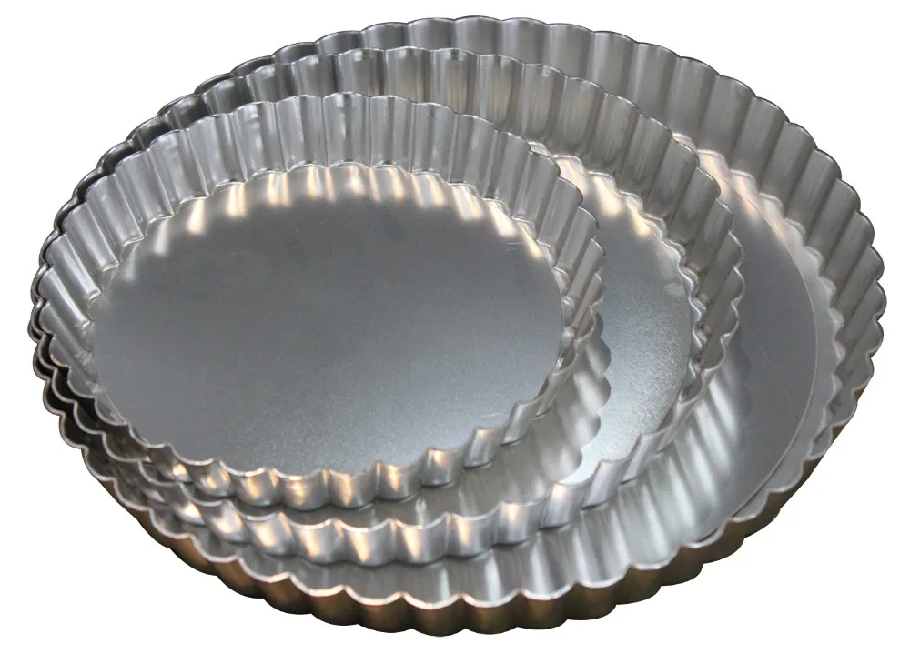 New Design Aluminium Pie Pans With Holes At The Bottom With Great Price