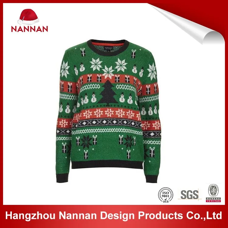 Mens Novelty Knitted snowman and snowflake design New Christmas Sweater