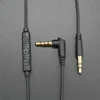 Pirole hot sale 3.5mm jack 4 pole headphone aux cable with voice control