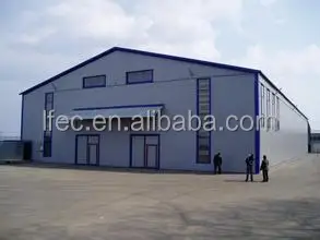 Low cost enviromental friendly used industrial shed
