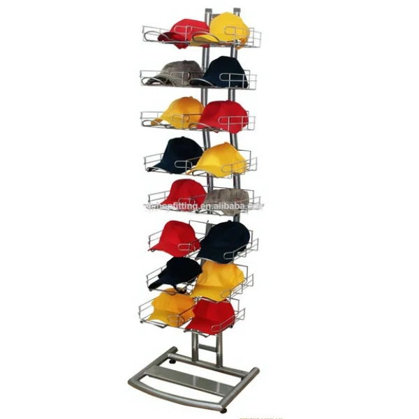 Customized Floor Standing Metal Wire Hat Rack / Cap Rack Buy Hat Rack
