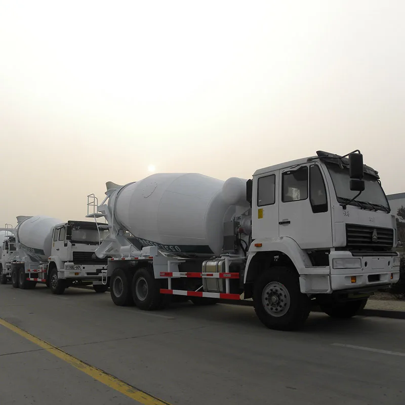 Best affordable 10m3 ZZ1251N3841W concrete mixer truck price