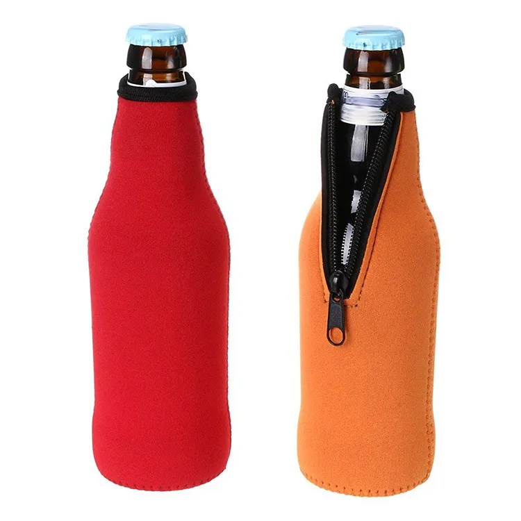 Beer Bottle Cooler Sleeves Neoprene Insulators Party Drink Coolies