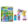 Transparent Belt Music Four-lamp Flash Double Bottle Toys Led Outdoor Game Bubble Gun