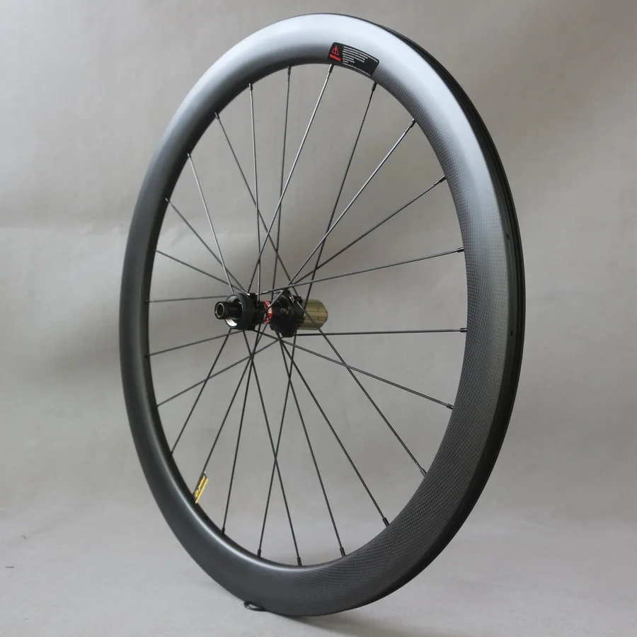 Carbon Road Bike Wheels Disc Brake Wheels With Novatec D411/d412 Hubs