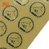 Custom PET pattern printing transparent label sticker