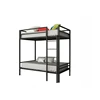 Surplus metal king size twins bunk bed with ladder for factory