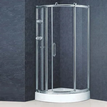 Hot Sell Corner Arc Shape Aluminum Sliding Shower Enclosure Shower Booth Kt6121 Buy Sliding Shower Enclosure Corner Sliding Shower