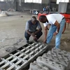 eco lite interlocking brick block machine price/CLC block mould/light weight concrete block machine