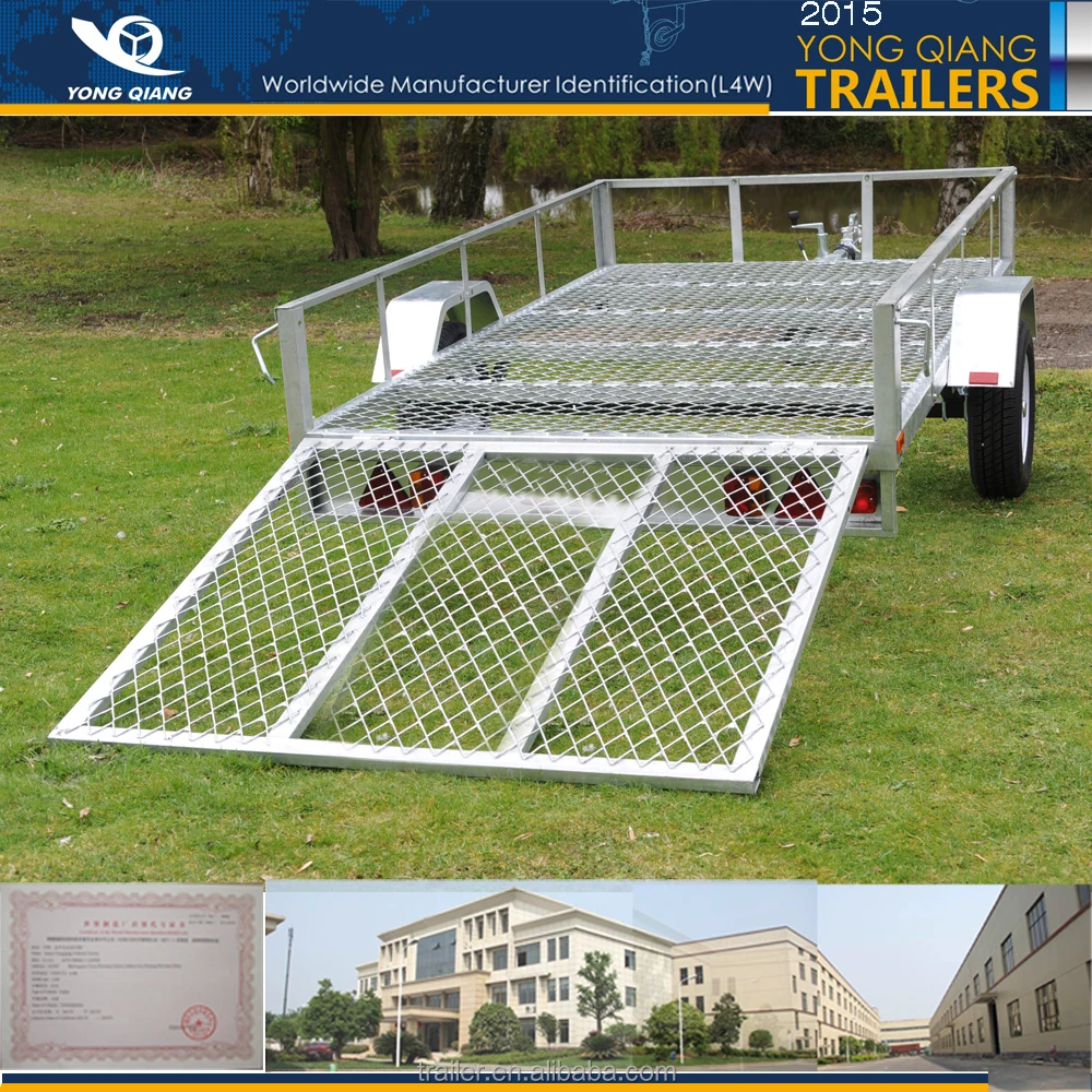 8 X 5 Hot Dipped Galvanized Golf Cart Trailer - Buy Galvanized Utility