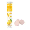 Immune Support Vitamin C Effervescent Tablets With Pineapple Flavor 4g/ Tablet Round Tablets Quickly Soluble In Water For Adults