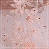 new pattern handwork hot fix rhinestone pearl embroidery fabric istanbul for suit