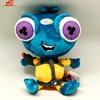 wholesale blue vocal stuff plush big eyes bee with backpack