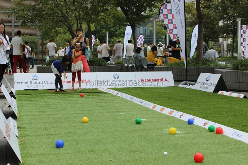 color bocce ball with water 72mm bocce base sport ball play on