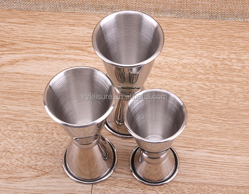 25ml 35ml 45ml Wine Jigger Double Cocktail Measuring Jiggers Stainless