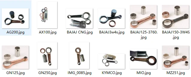 Aluminum CG 125CC 150CC connecting rod for motorcycle