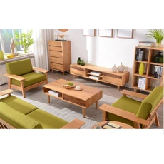 Modern living room furniture sets for apartments genuine leather sofa set