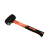 Plastic mallet hammer, Fiberglass Handle White Rubber Mallet Hammer