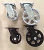 Office chair caster, hard caster wheel, furniture Nylon caster twin wheel 50MM Non-BIFMA 50R-27