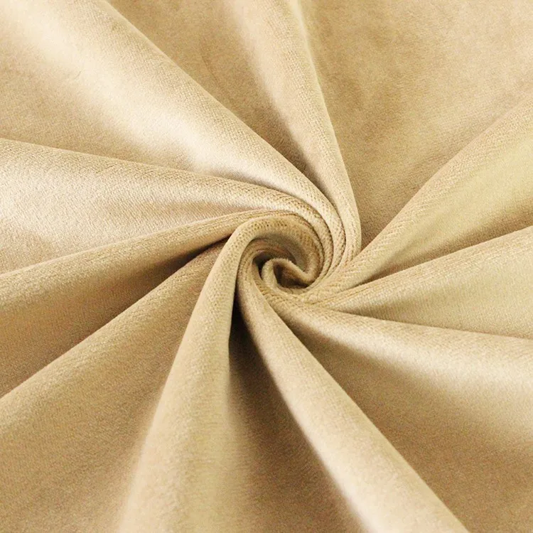 100 Polyester Super Soft Plain Holland Velvet Fabric For Dress Or Sofa