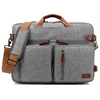 Multi-Functional waterproof convertible backpack shoulder Messenger Bag Business Briefcase Fits 17.3 Inch Laptop