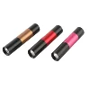 Mini LED Flashlight Powered by 1*AA Battery, Lipstick Size Aluminum Flashlights good for Girl Kids Gift, Customized Color